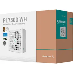Блок живлення Deepcool 750 Вт PL750D, White, 80+ Bronze, Active PFC, 12 см HYB, 2xMolex / 6xSATA / 1x16-pin / 3x6+2-pin / 2x4+4-pin / 1x20+4-pin, захист OPP/OVP/SCP/OTP/OCP/UVP/SIP/NLO, ATX12V V3.0 (R-PL750D-FC0W-EU-V2) - мініатюра 6