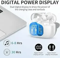 Бездротові навушники, Bluetooth-навушники Btootos A90 Pro True Wireless Earbudss - мініатюра 2