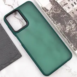 Чохол TPU+PC Lyon Frosted для Motorola Moto G14 Green - мініатюра 4