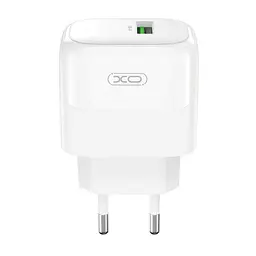 Зарядний пристрій XO L135 18W/1 USB White