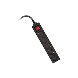 Мережевий фільтр живлення REAL-EL RS-Protect M 5m, black (EL122300030) - мініатюра 10