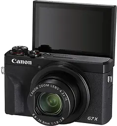 Цифрова камера Canon PowerShot G7X Mark III Black (6517343) - мініатюра 3
