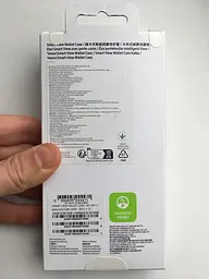 Оригінальний чохол-книжка Samsung Galaxy S23 FE Smart View Wallet Case White EF-ZS711CWEGRU SM-S711 - мініатюра 6