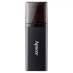 Флеш-накопичувач USB 64Gb AH25B, Black, USB 3.2 Gen 1 (AP64GAH25BB-1) Apacer teh0029150