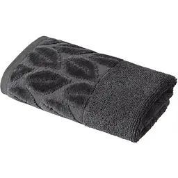 Рушник махровий Soho Leaves 30х50 см Dark Gray (30*50 Leaves Dark Gray)