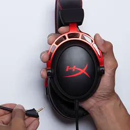 Гарнітура ігрова HyperX Cloud Alpha mini-jack/dual 3.5 мм 1.3м/2 м чорно-червона - мініатюра 6
