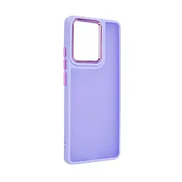 Противоударный чехол для Motorola Edge 50 Pro, Frame, фиолетовый, панель-накладка, термополиуретан TPU + поликарбонат PC, защита всего корпуса, защита кнопок и камеры, устойчив к деформациям, ArmorStandart (ARM77257)