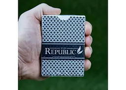Карти гральні Cartamundi Black Republics Deck - Artist Edition (deck black) (PC_ELBRDAE) - мініатюра 2