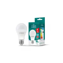 Лампочка TITANUM A60 10W E27 4100K 220V (TLA6010274) - мініатюра 2