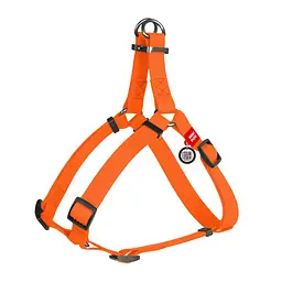 Шлея Waudog Waterproof з QR паспортом, водостійка, металева фурнітура, M, Ш 20 мм, Д 50-80 см