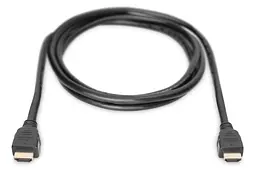 Кабель Assmann HDXiaomi 2M AK-330124-020-S Black - мініатюра 2