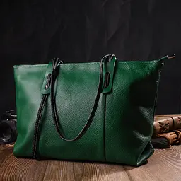 Жіноча шкіряна сумка Vintage 38х24х10 см sum0022719 - мініатюра 10