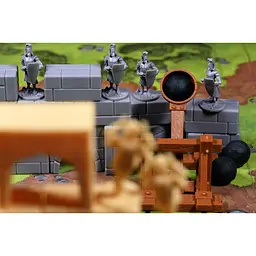 Настільна гра "Битва Катапульт" українською мовою Fun Games 20х21,5х4,5 см det0015130 - мініатюра 4