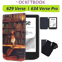 Чохол-книжка BeCover Smart Case для PocketBook 629 Verse / 634 Verse Pro 6" Library Girl (710975) - мініатюра 3