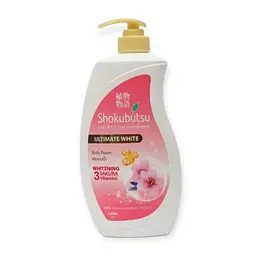 Крем-піна LION Shokubutsu для душу Ultimate White Whitening Sakura 500мл