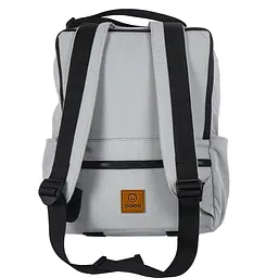 Рюкзак-антикрадій OOLOO Кенгуру mini 40x30x12 см, попелясто-сірий 602/700 - мініатюра 2