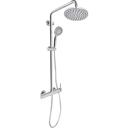 Душова система універсальна Qtap Sloup на два споживача QT57103OC Chrome, Хром