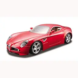 Автомодель - ALFA 8C COMPETIZIONE (2007) (червоний, 1:32) - мініатюра 4