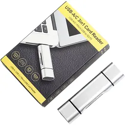 Концентратор XoKo AC-440 Type-C USB 3.0 and MicroUSB/SD Card Reader (XK-AС-440) - мініатюра 6