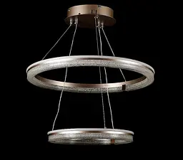 Підвісна світлодіодна люстра Splendid Ray LF9841/2 LED MK CF з кільцевим дизайном і димером - мініатюра 2