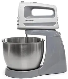 Миксер с чашей HHM-403 White/Grey 400W Holmer teh0020365 - миниатюра 2