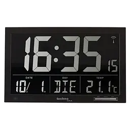 Годинник настінний Technoline WS8007 Black (WS8007), Чорний - мініатюра 2