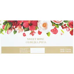 Чай трав’яний Graff Солодка роза/Sweet Rose з квітів гібіскуса, троянди та шипшини 20 шт. x 1.5 г - мініатюра 4