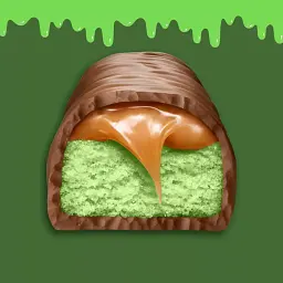 Шоколадные батончики Twix Halloween Ghoulish Green Caramel Cookie Chocolate Bars Fun Size 277 г - миниатюра 4