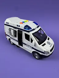 Машина батар. арт. WY 590 F Поліція світло,звук,у короб.27*11,5*16,5см - мініатюра 2