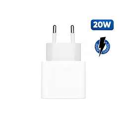 Зарядний пристрій для смартфона та планшета, AMHJ83 20W White USB-C Power Adapter з кабелем USB-C to USB-C в комплекті, підтримка Power Delivery та Quick Charge 3.0, швидка зарядка для смартфонів та планшетів, ArmorStandart (ARM77725) - мініатюра 2