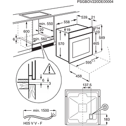 Духова шафа Electrolux EOF3H00BX - мініатюра 9