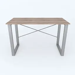 Письмовий стіл Ferrum-decor Драйв 750x1000x600 Сірий метал ДСП Дуб Сонома Трюфель 16 мм (FRD-103098) - мініатюра 3
