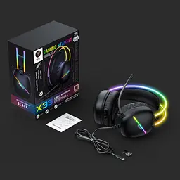 Ігрові навушники Onikuma X33 Black [136258] - мініатюра 3