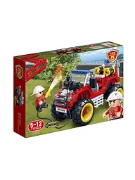 Конструктор - "Пожежники" Пожежний джип BanBao 7106 ЦБ-00230930
