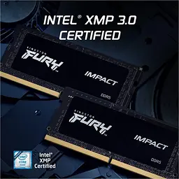 Модуль пам'яті Kingston Fury DDR5 16GB 4800 SODIMM Impact (KF548S38IB-16) - мініатюра 5