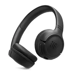 Навушники бездротові JBL Tune 530BT, Black, Bluetooth, мікрофон, акумулятор 450 mAh, активне шумозаглушення, технологія "Pure Bass", кнопки на чашках навушників (JBLT530BTBLKEU)