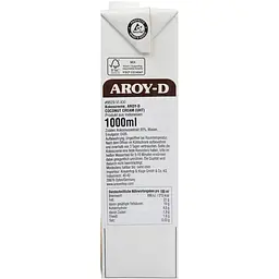 Кокосові вершки (крем) Aroy-D 85% 1 л - мініатюра 5