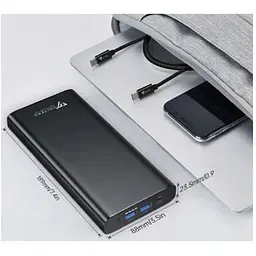 Зовнішній акумулятор Voltero PowerOak S25 100W 26800 mAh USB-C MacBook Powerbank 6090525828894 - мініатюра 5