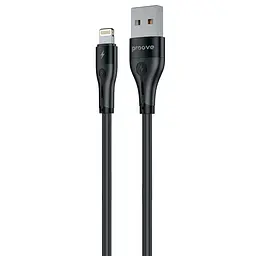 Кабель Proove Soft Silicone USB to Lightning 2.4A (2m) black
