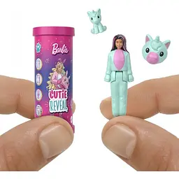 Мінілялечка Barbie Cutie Reveal серії Mini BarbieLand сюрприз (HYM25) - мініатюра 3