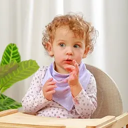 Нагрудник-хустинка BabyOno Коники 2 шт. (879/15) - мініатюра 3