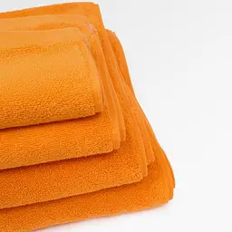 Рушник MBM Home Терра 70x140 см помаранчевий-туманний (BT-14 L ORANGE/FOGGY) - мініатюра 4