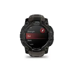 Смарт-годинник Garmin Instinct 3, 50mm, AMOLED, Black Bezel with Charcoal Band, GPS (010-03020-00) - мініатюра 4