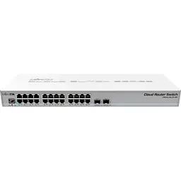Комутатор Mikrotik CRS326-24G-2S+RM [91601]