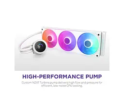 Водяне охолодження NZXT Kraken Plus 360 RGB V2 White (RL-KR360-W2) - мініатюра 2