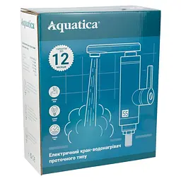 Кран-водонагрівач проточний Aquatica LZ-6B111W 3.0 кВт (9795103)