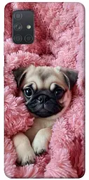 TPU чохол Demsky Мопс у ніжностях для Samsung Galaxy A71