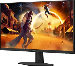 Монітор TFT 24.5 AOC 25G4SRE, Fast IPS, 300Гц, 2xHDMI, DP, чорно-червоний - мініатюра 3
