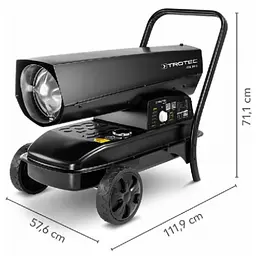 Теплова гармата Trotec IDX 50 D - мініатюра 3