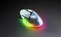 Razer Михайло Basilisk V3 Pro 35K, RGB, USB-A/WL/BT, Phantom White Ed. - мініатюра 5